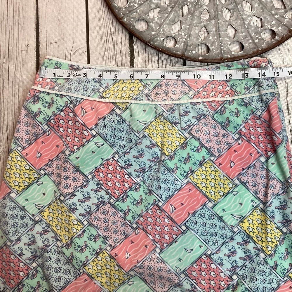 Vineyard Vines Multicolor Patchwork Mini Skirt - image 2